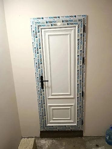 saxsi qab: Plastik qapilar 90 azn Dekor qapilar 135 azn Kombi wkaflari 120 azn — 4