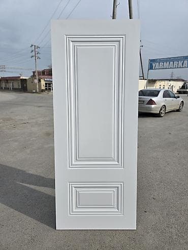 Ağ rəngli klassik interyer qapısı - Dizayn: Dərin relyefli lalafo.az -da Ağ rəngli klassik interyer qapısı - Dizayn: Dərin relyefli