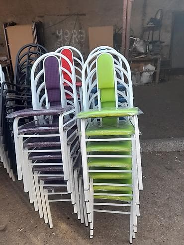 Qonaq otağı üçün, Yeni, Açılmayan, Dördbucaq masa, 4 stul — 2