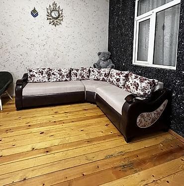 Divanlar: Künc divan, İşlənmiş, Açılmayan, Bazasız, Parça — 4