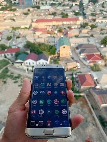 philips xenium 9@9d: Samsung Galaxy S7 Edge, rəng - Qızılı, Barmaq izi — 1