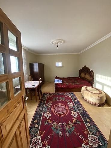 Недвижимость: 1 otaqlı həyət evi - Plan: geniş bir otaq (yataq və qonaq zonası) — 3