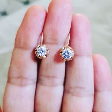 Sırğa, Sarı qızıl, 585 Əyar, 1500 g lalafo.az -da Sırğa, Sarı qızıl, 585 Əyar, 1500 g