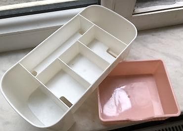 cekmeler: Çoxfunksiyalı plastik organayzer/Kosmetika və Xırda əşyalar üçün — 2