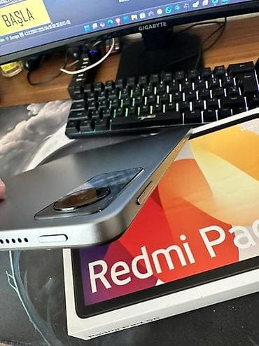 en ucuz netbook nerede: Xiaomi Redmi Pad SE planşet - Model: Redmi Pad SE (qutusu ilə) - — 4