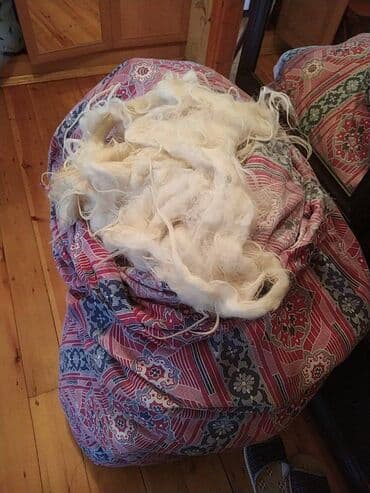 yun destler: Uzun yuyulmus yun(Yorgana, doseye ve herseye yariyan yun) Istifade — 4