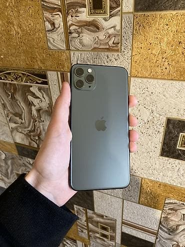 iphone 6 j: IPhone 11 Pro Max, 64 GB, Space Gray, Simsiz şarj, Face ID — 1