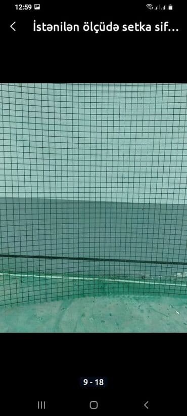 Digər tikinti xidmətləri: Yaşıl hasar setkaları istənilən olçüdə sifariş verə bilərsiniz — 4