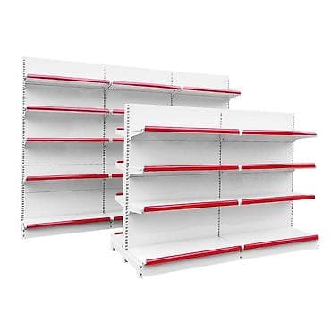 Mağaza vitrin rəfləri – modul tipli metal stendlər - Tətbiq sahəsi