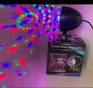 led isıqlar: Led rengbereng yanan isiqlar.yanir firlanir.yeni il qabagi hamini — 2