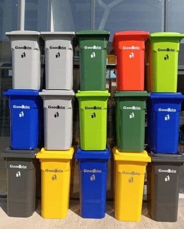 баки для мусора пластиковые: Zibil vedre goodbin tekerli qapaqli zibil qabi goodbin tekerli qapaqli — 15
