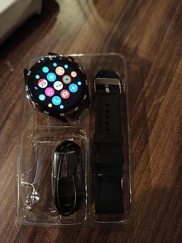 saat sensor: Smart saat, Sensor ekran, rəng - Qara — 2