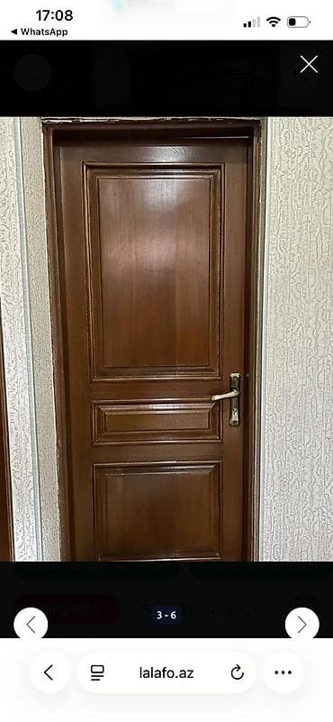 Material: fistiq agacinnan - Rəng: tünd qəhvəyi (klassik valnüt ton 5 — 1