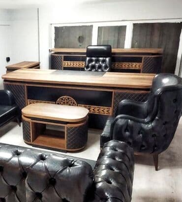 yazı masası qiyməti: 💼 Rəhbər Ofisi üçün Premium Mebel Dəsti – Sadəcə 1200 AZN! 📌 Dəstə — 1