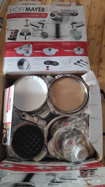 unique qazan desti: Hoffman qazan desti. Yenidir karopkadadi islenmeyib — 1