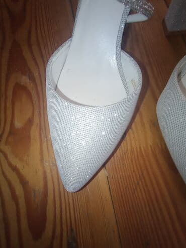 ysl ayakkabı: Tuflilər, Ölçü: 40, rəng - Gümüşü, Yeni — 2