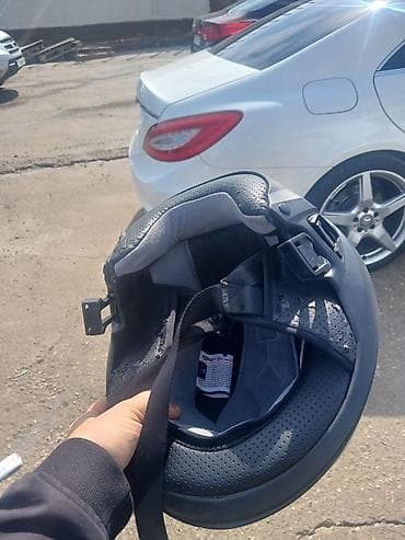 sak mator: Bell motosiklet dəbilqəsi – qara rəng, yarım (half-helmet) model — 3