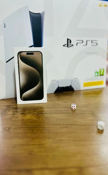 telefon case: IPhone 15 Pro, 128 GB, Natural Titanium, Sənədlərlə, Zəmanət — 1