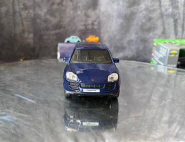 теннисный стол: Коллекционная модель Porsche Cayenne S 4.5 type 955 blue 2002 — 3
