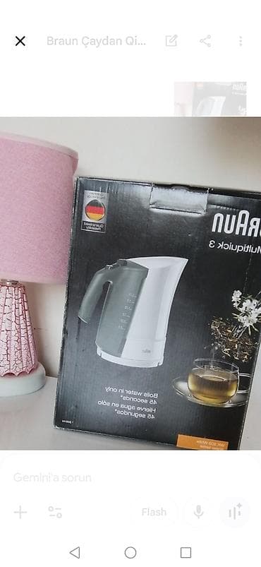 a1 core samsung: Braun Multiquick 3 elektrik çaydani – sürətli və rahat qaynatma üçün — 1