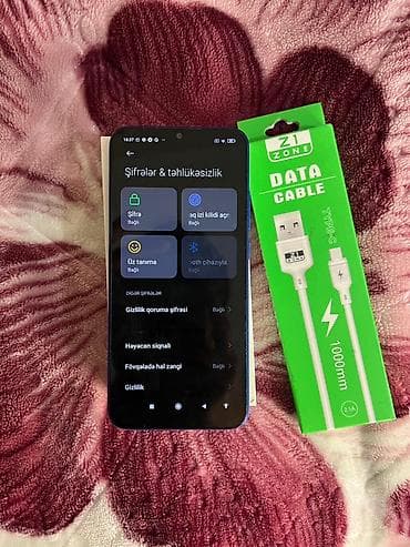 telefon satış: Redmi 9C, 64 GB, rəng - Mavi, Barmaq izi — 5