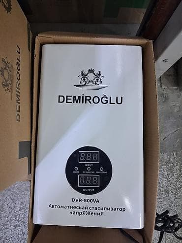 Demiroğlu DVR-500VA avtomatik gərginlik stabilləşdiricisi - Model