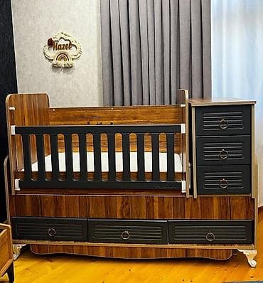 Usaq çarpayisi ela veziyyetde. Matras ortapedik. Qiymet 110 azn Unvan