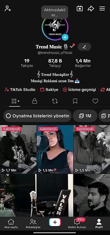 Мебельные услуги: TikTok Hesabı satılır. Orginal hesabdır qəti şəkildə panel vurulmayıb — 1