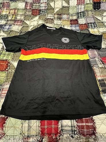 Futbolka, XL, rəng - Qara