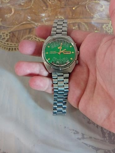 Qol saatları və aksesuarlar: Qol saatı, Orient, rəng - Yaşıl — 1