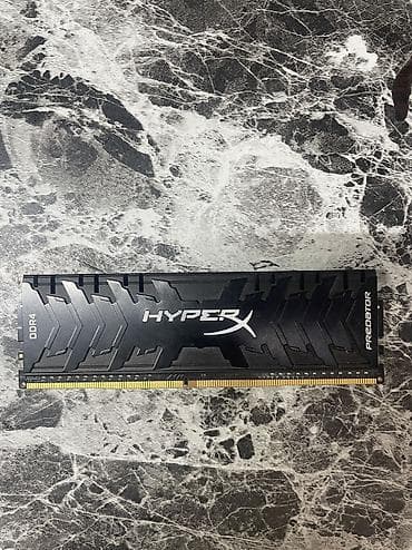 telefon ucun flash kart: Satılır HyperX Predator DDR4 8GB 3000MHz operativ yaddaş. Model — 1
