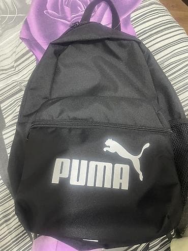 Спортивный инвентарь: Puma brendi gündəlik istifadə üçün bel çantası - Rəng: qara, ön — 1