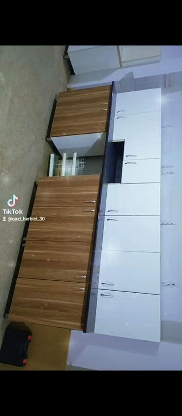 Komodlar: Mətbəx mebel dəsti. Yenidir, Olcu 3 Metir Unvan Masazir — 2