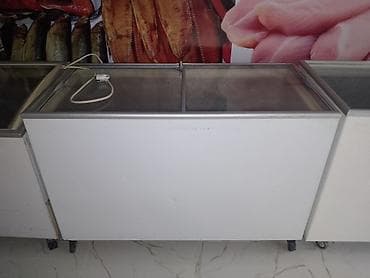 dondurma vafli: Ticarət üçün vitrinalı dondurucu sandıq dərin dondurucu şüşəli vitri — 7