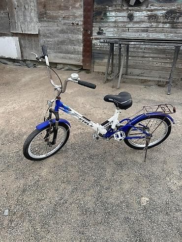 usaq velosipedler: Uşaq velosipedi – STELS, 20" təkərlər - Rəng: mavi-ağ - Çərçivə — 1