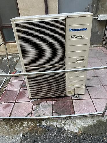 Panasonic tavan kondisoneri. Fan plata radiatorlar qaydasindadir — 1