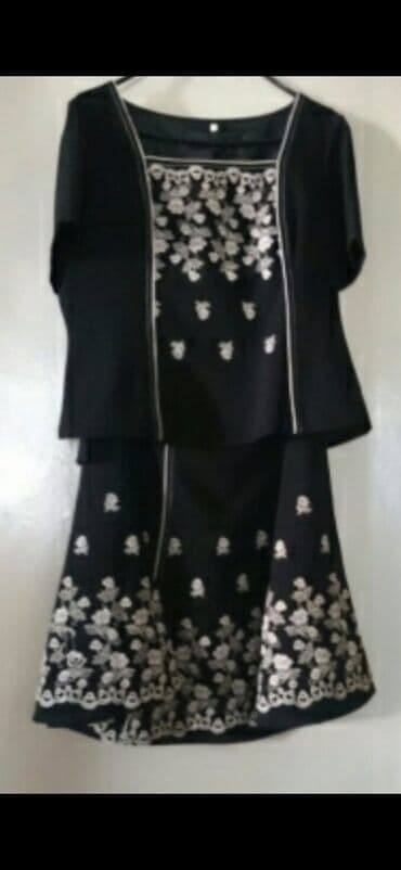 kostyum qadın: 1 dəfə geyinilib,koftanın və yubkanın üstündəkilər işləmədi,əla — 2
