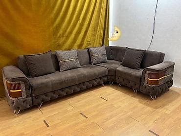 Divanlar: Künc divan, Açılan, Bazalı, Parça, Çatdırılma yoxdur — 1
