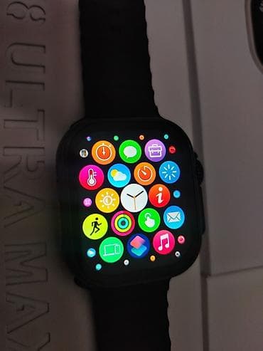 Смарт часы: Новый, Смарт часы, Умные, Сенсорный экран, цвет - Черный — 2