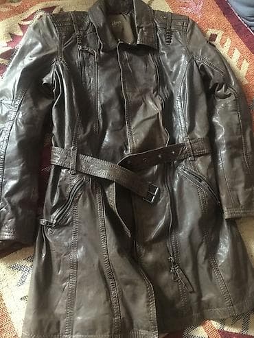 Baş geyimləri: Dəri kurtka, Bershka, XL — 3