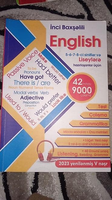 Məktəb dərslikləri: Test və qayda kitabı. 13 azn alınıb. İçərisi təmizdir — 1