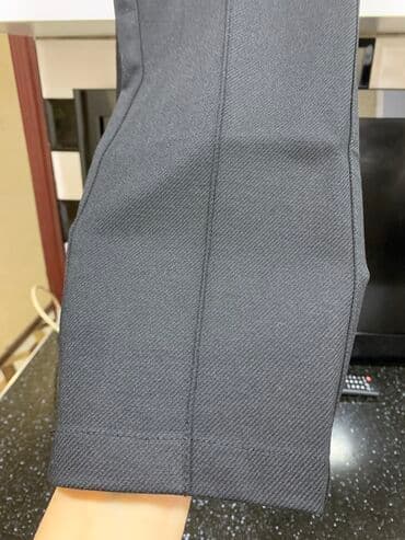 Köynəklər: Klassik qadin salvari qara reng 42 razmer payiz qis fesli ucun cekisi — 4