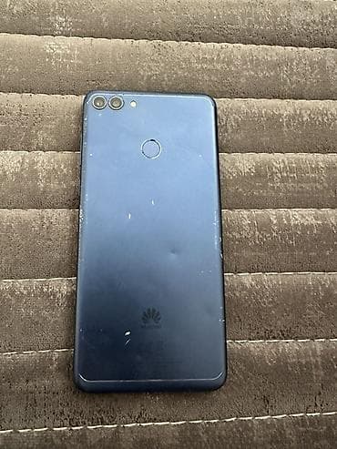 telefon kabrosu: Huawei Y9, 32 GB, rəng - Mavi, Barmaq izi — 4