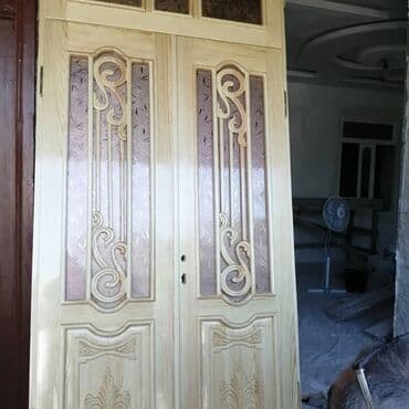 витражные окна в доме: Mebel, pilləkanı və qapıları sifarişlə yığıb yerində quraşdırirıq — 22