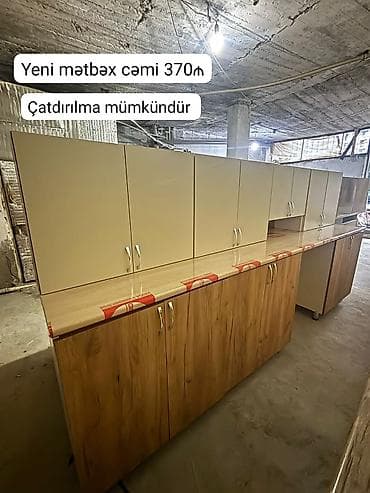 islenmis iran sobasi: Mətbəx mebeli satılır 370₼. Ölçü 3.03. **Yenidir**. Ünvan — 1
