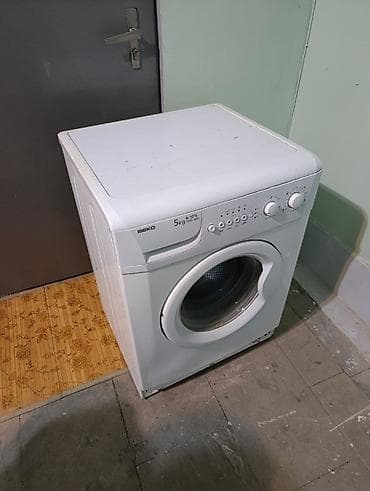 Стиральная машина Beko, 5 кг, Б/у, Автомат, Есть сушка