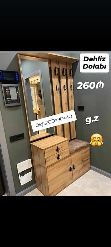ikinci el komod: Dəhliz dolabı yeni — 1