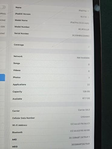 ram: İşlənmiş Apple iPad Pro 12.9 (2015), 12,9", 128 GB, Ünvandan götürmə, Pulsuz çatdırılma — 5