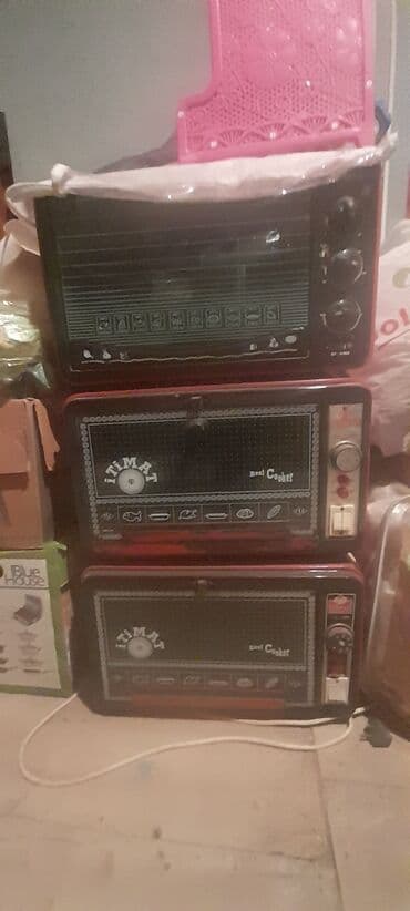 Duxovka Elektrik, rəng - Qırmızı, Ayrıca dayanan, İşlənmiş — 1