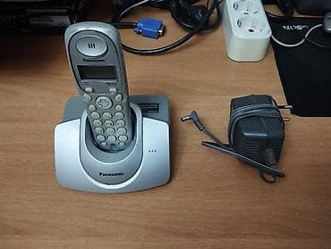 panasonic ev telefonu: Stasionar telefon Panasonic, Simsiz, İşlənmiş, Ödənişli çatdırılma — 2